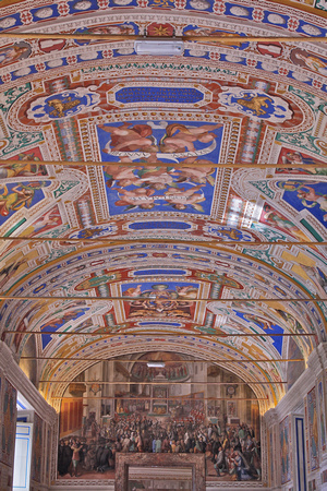 Musei Vaticani Museum/Sistine Chapel Ceiling Art Rome Italy #282