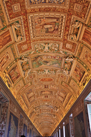 Musei Vaticani Museum/Sistine Chapel Ceiling Art Rome Italy #231