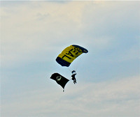 Navy Seals Parachuter w/POW Flag