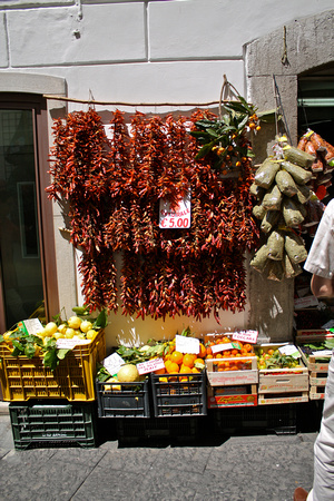 Vegetable & Fruit Vendor Salerno Italy #200