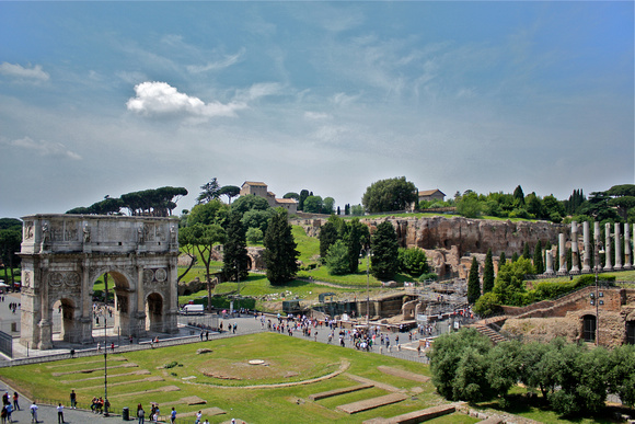 Arch of Constantine/Palatine Hill #440