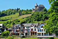 Burg Stahlech Castle/Rhine River Coastline