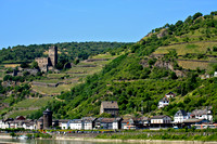 Scenic View along the Rhine River