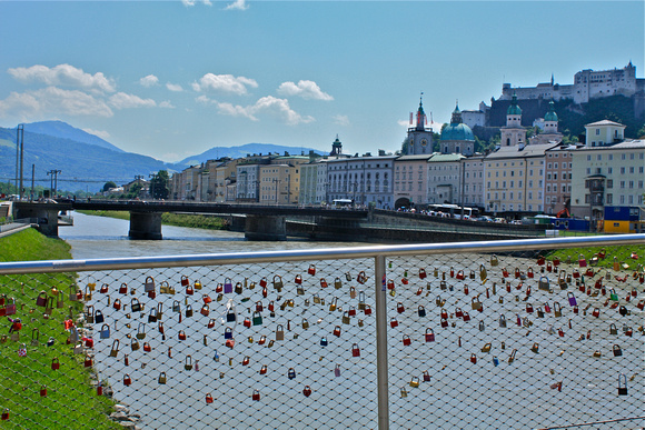 Salzburg Bridge/Love Locks #1