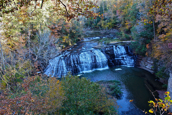 Burgess Falls w/Foliage