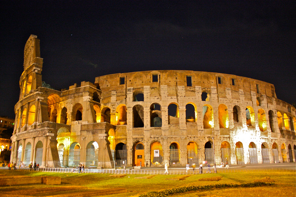 Rome Colosseum at Night #365