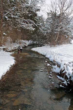 Bent Creek with Snow