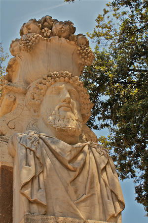 "Colossal Hermes" Statue/Villa Borghese Gardens Rome Italy #357
