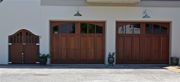 Three Cedar Wood Doors