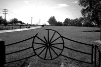 Broken Wheel Nolensville TN Symbol #2 Black/White