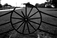 Broken Wheel Nolensville TN Symbol Black/White