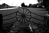 Broken Wheel Nolensville TN Symbol #3 Black/White