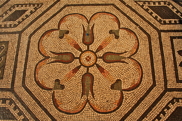 Inlaid Floor Art Musei Vaticani/Sistine Chapel Rome Italy #244