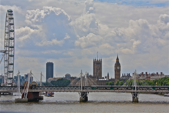London Eye City View