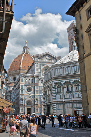 Fireze Duomo Cathedral of Florence Italy #394