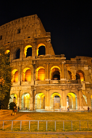 Rome Colosseum at Night #362