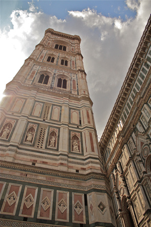 Giotto Belltower/Fireze Duomo Florence Italy #416