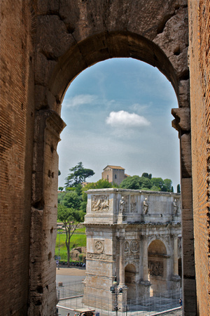 Arch of Constantine/Window View #437