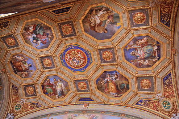 Musei Vaticani Museum/Sistine Chapel Ceiling Art Rome Italy #236