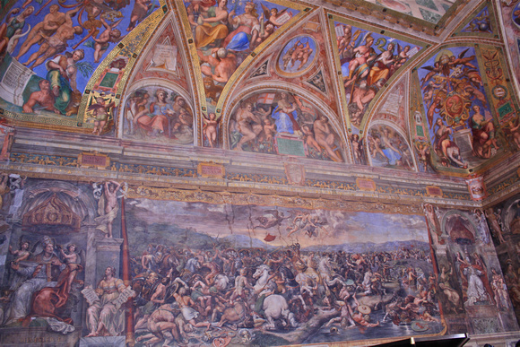 Musei Vaticani Museum/Sistine Chapel Wall/Ceiling Art Rome Italy #240