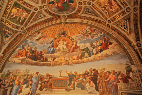 Musei Vaticani Museum/Sistine Chapel Wall/Ceiling Art Rome Italy #247