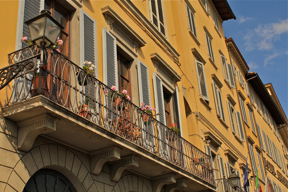 Terrace/Bldg Florence Italy #452
