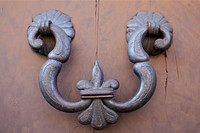 Decorative Door Knocker Florence Italy #468
