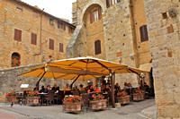 Cafe/SanGimignano Italy #104