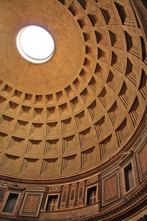 Pantheon Dome Ceiling #89