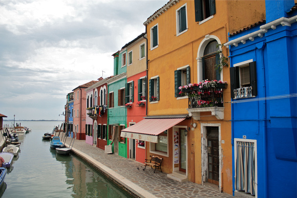 Houses of Color Murano Italy #318