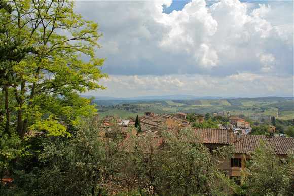 SanGimignano Italy Landscape View #113