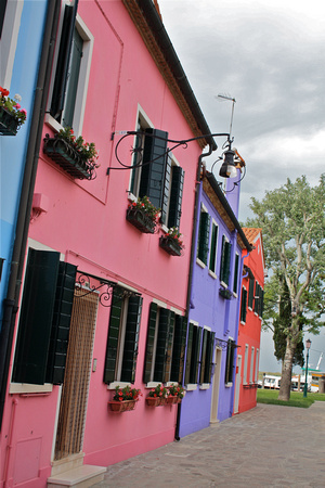 Houses of Color Murano Italy #329