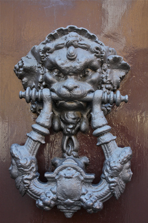 Decorative Door Knocker Florence Italy #466