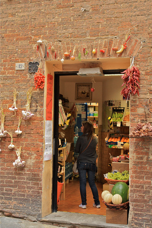 Vegetable & Fruit Market Siena Italy #504