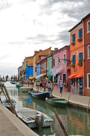 Houses of Color Murano Italy #322
