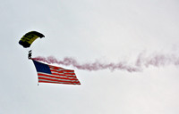 Navy Seals Parachuter w/US Flag