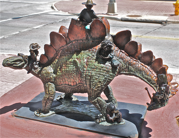 Stegasaurus Sculpture