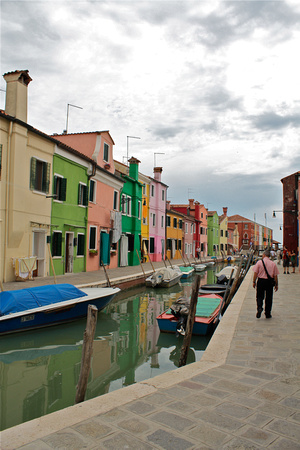 Houses of Color Murano Italy #316