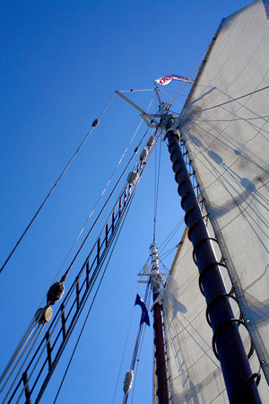 "Appledore" 2 Wooden Sailing Masts