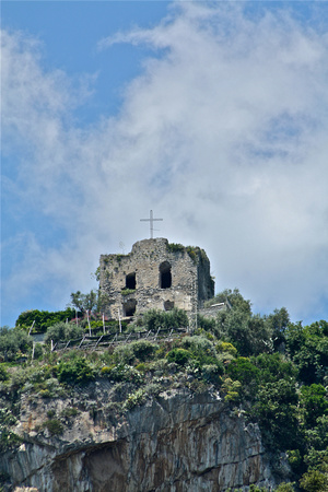 Old Church off the coast of Salerno Italy #210