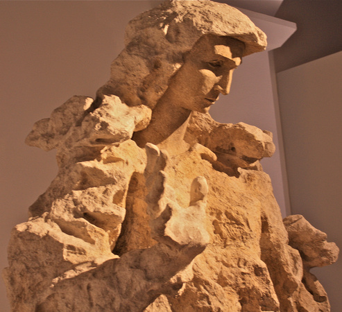 "Madonna" Stone Carving Statue 1956 Musei Vaticani Museum Rome Italy 271