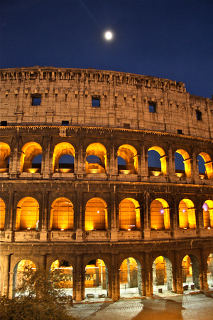 Rome Colosseum at Night #359